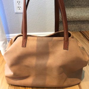 Sole Society Miller Tote (Oversize) Camel Color